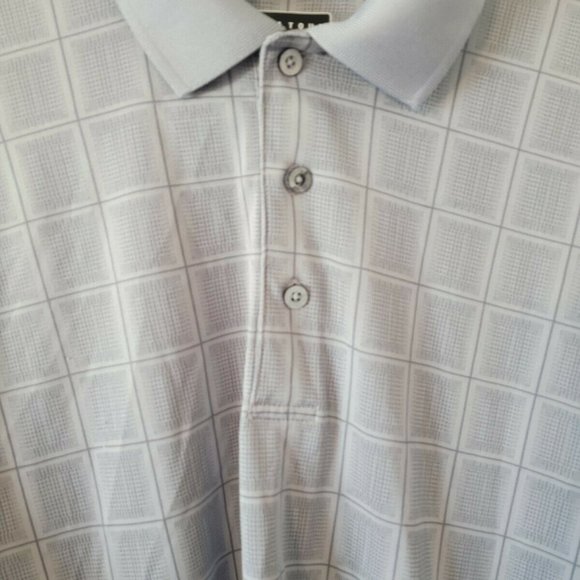 Men’s Grey PGA Tour Polo Golf Shirt Size Large - Picture 1 of 5